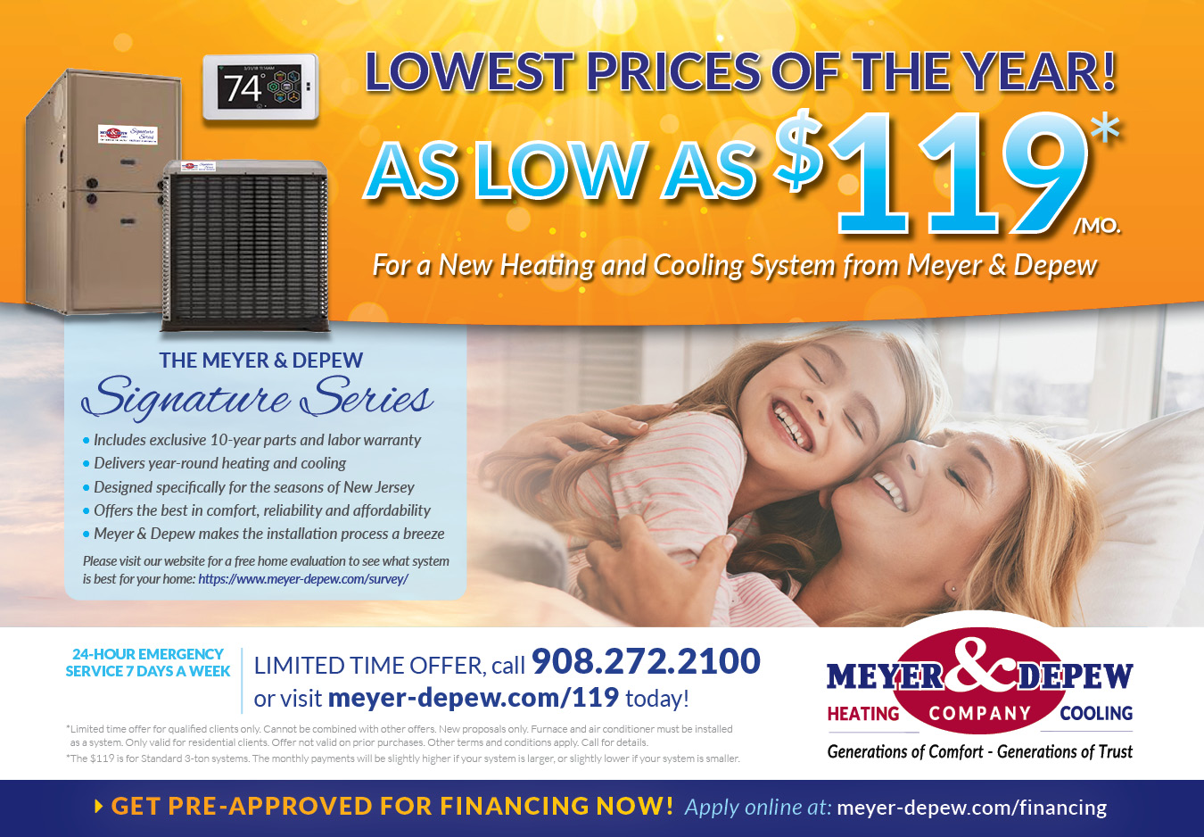 air conditioner installation specials